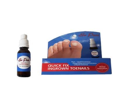 טיפות פיור לטיפול בציפורן חודרנית תוצאות מהירות